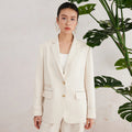 Linen Tailored Blazer