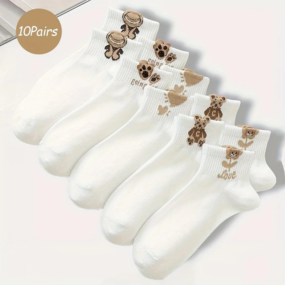 Cute Bear Socks