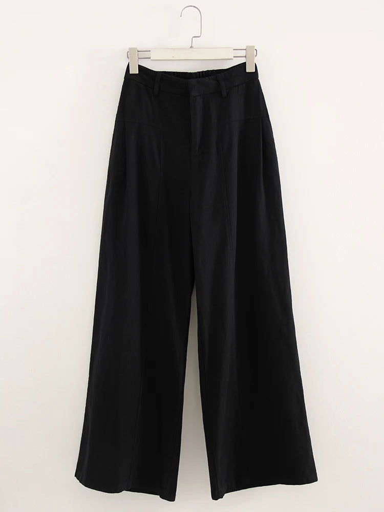 Straight Fit Trousers