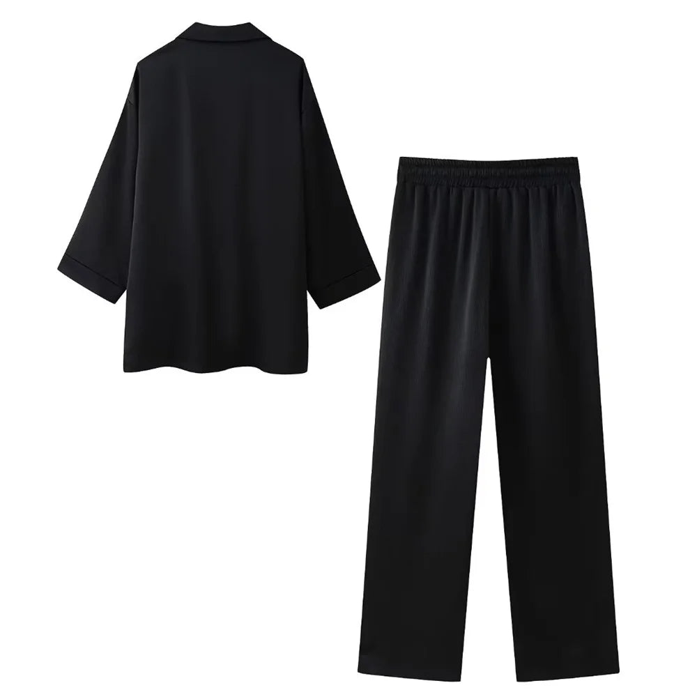 Wrinkle Suit Set