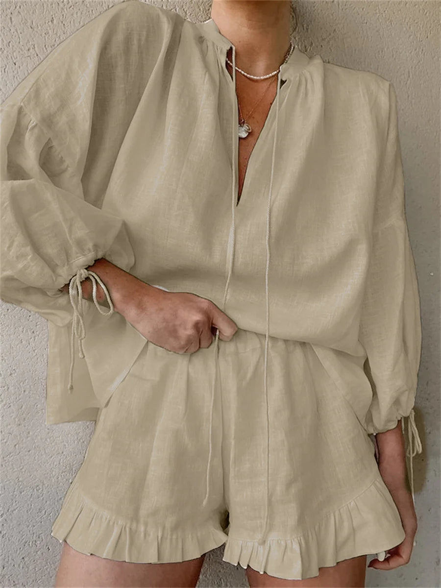 Ruffle Lounge Set