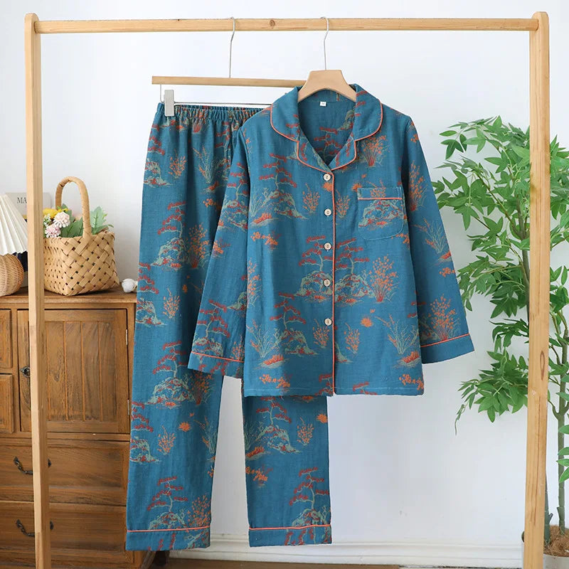 Floral Cotton Lounge Set