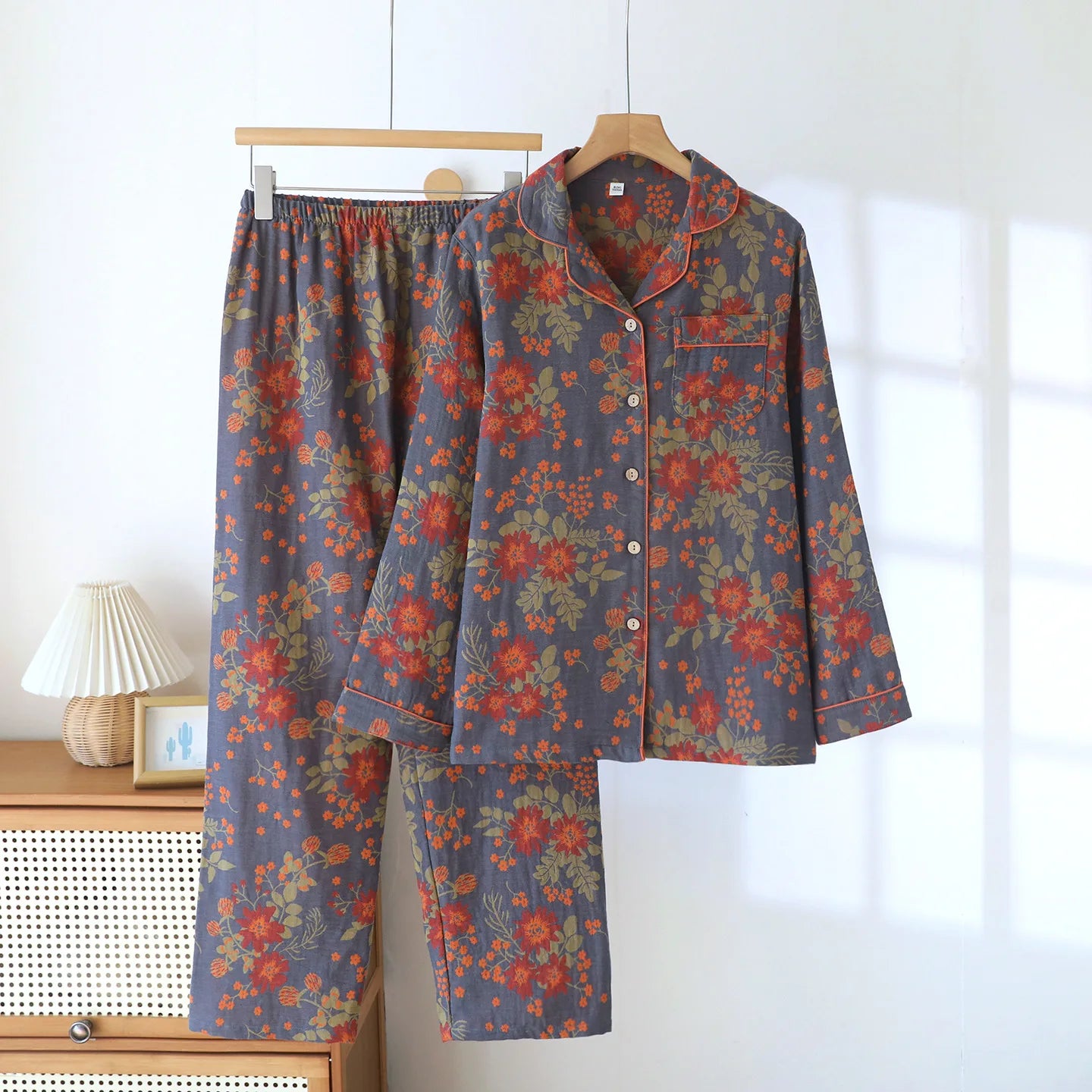 Floral Cotton Lounge Set