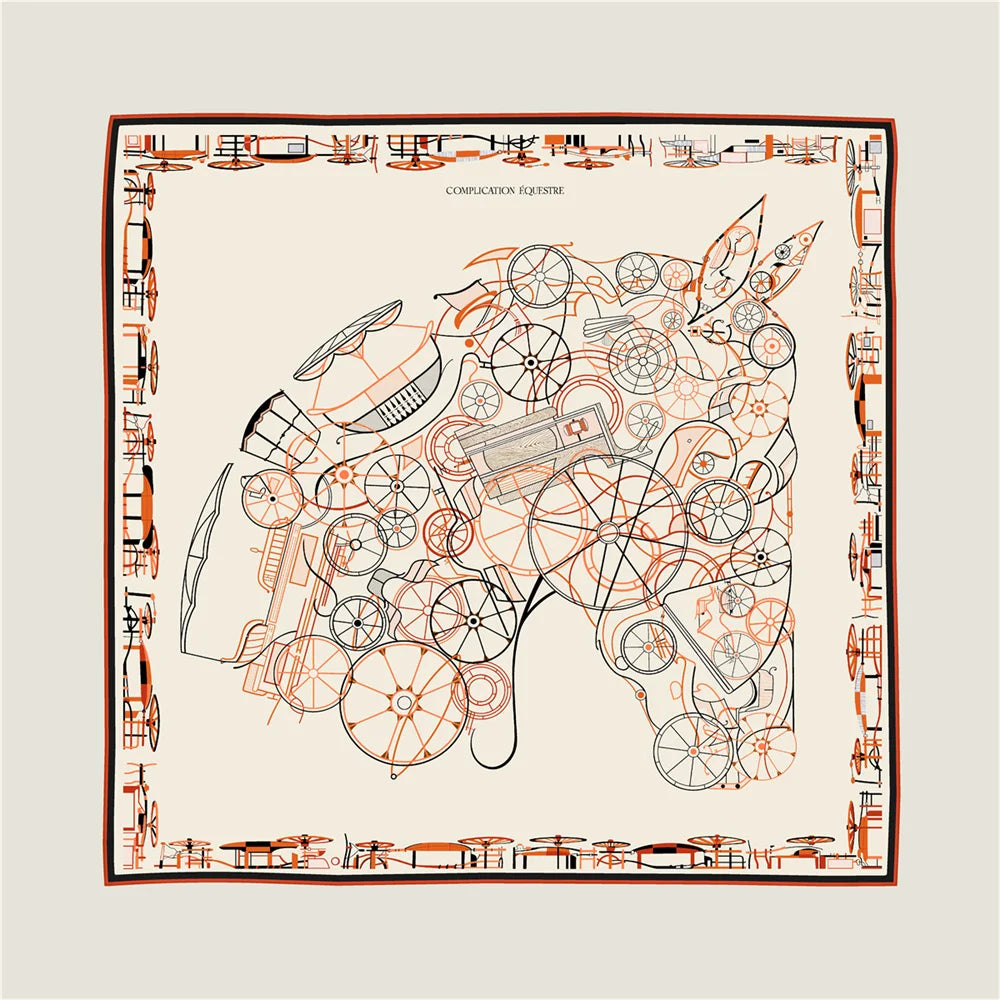 Rider Silk Scarf