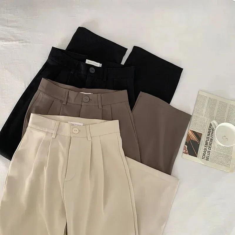 High Waist Trousers