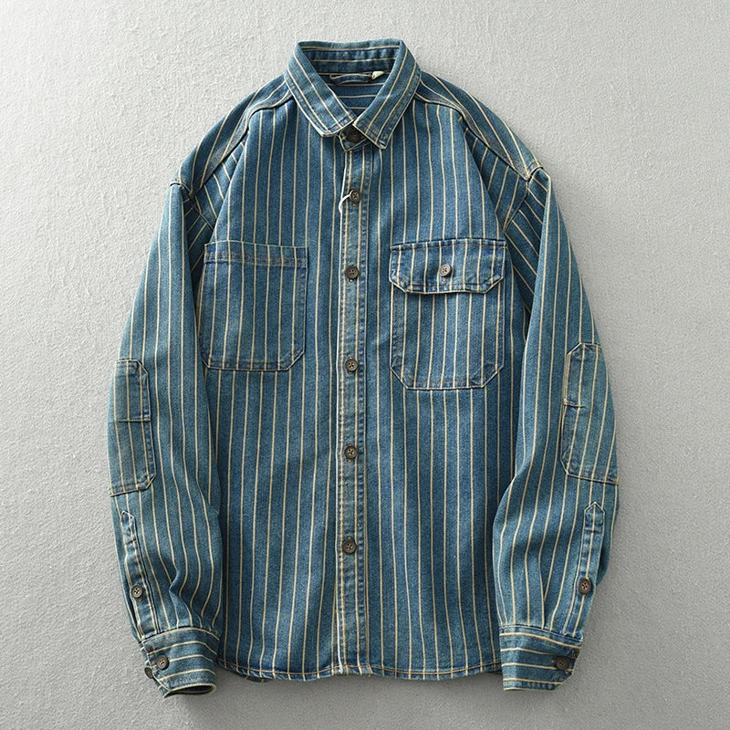Railstripe Denim Shirt