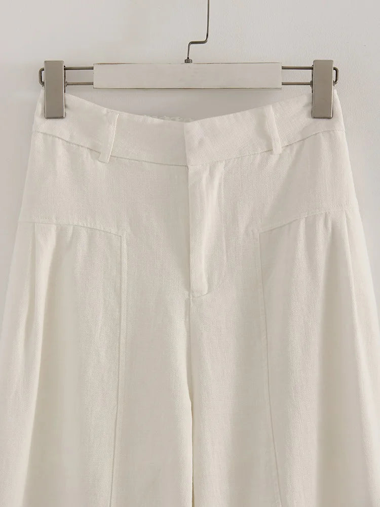Straight Fit Trousers