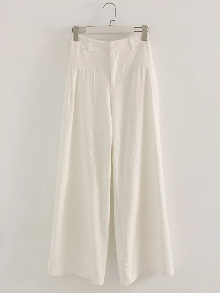 Straight Fit Trousers