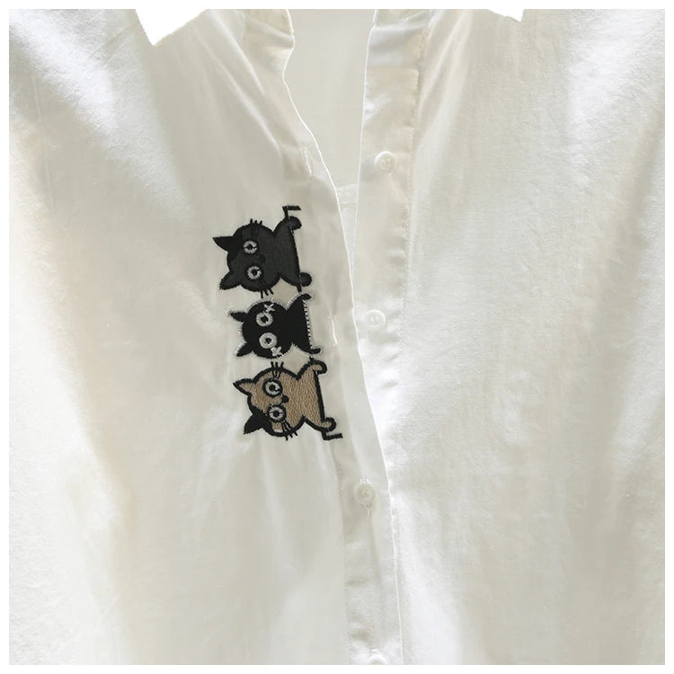 Cute Cotton Blouse