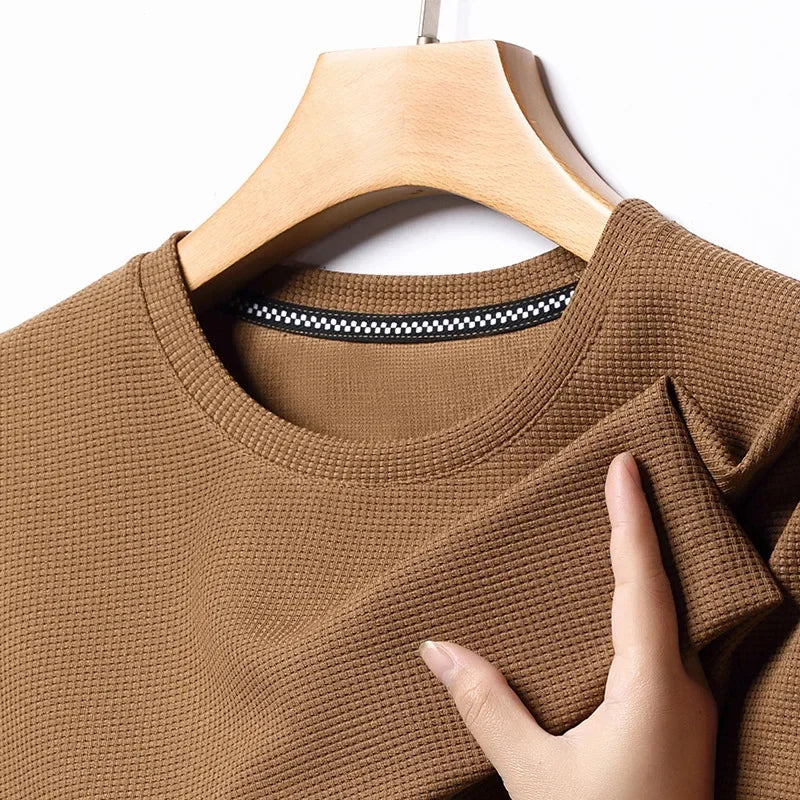 Waffle Knit T-Shirt