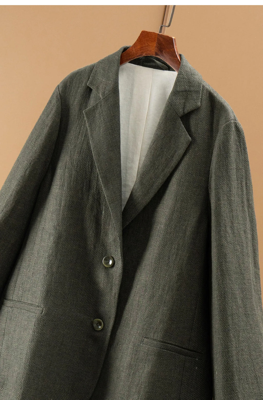 Linen Silhouette Blazer