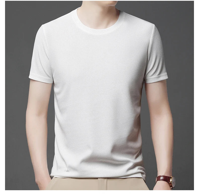 Waffle Knit T-Shirt