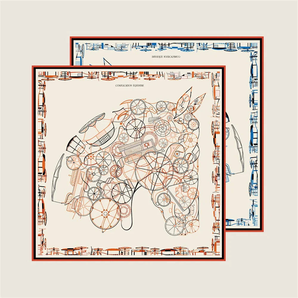 Rider Silk Scarf