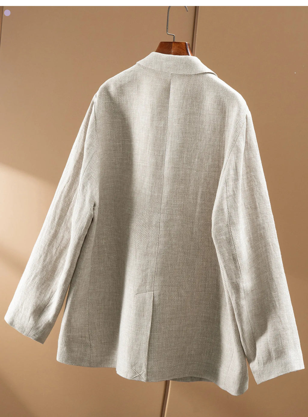 Linen Silhouette Blazer
