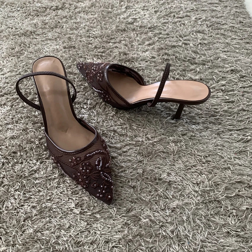 Chic Bead Sandals