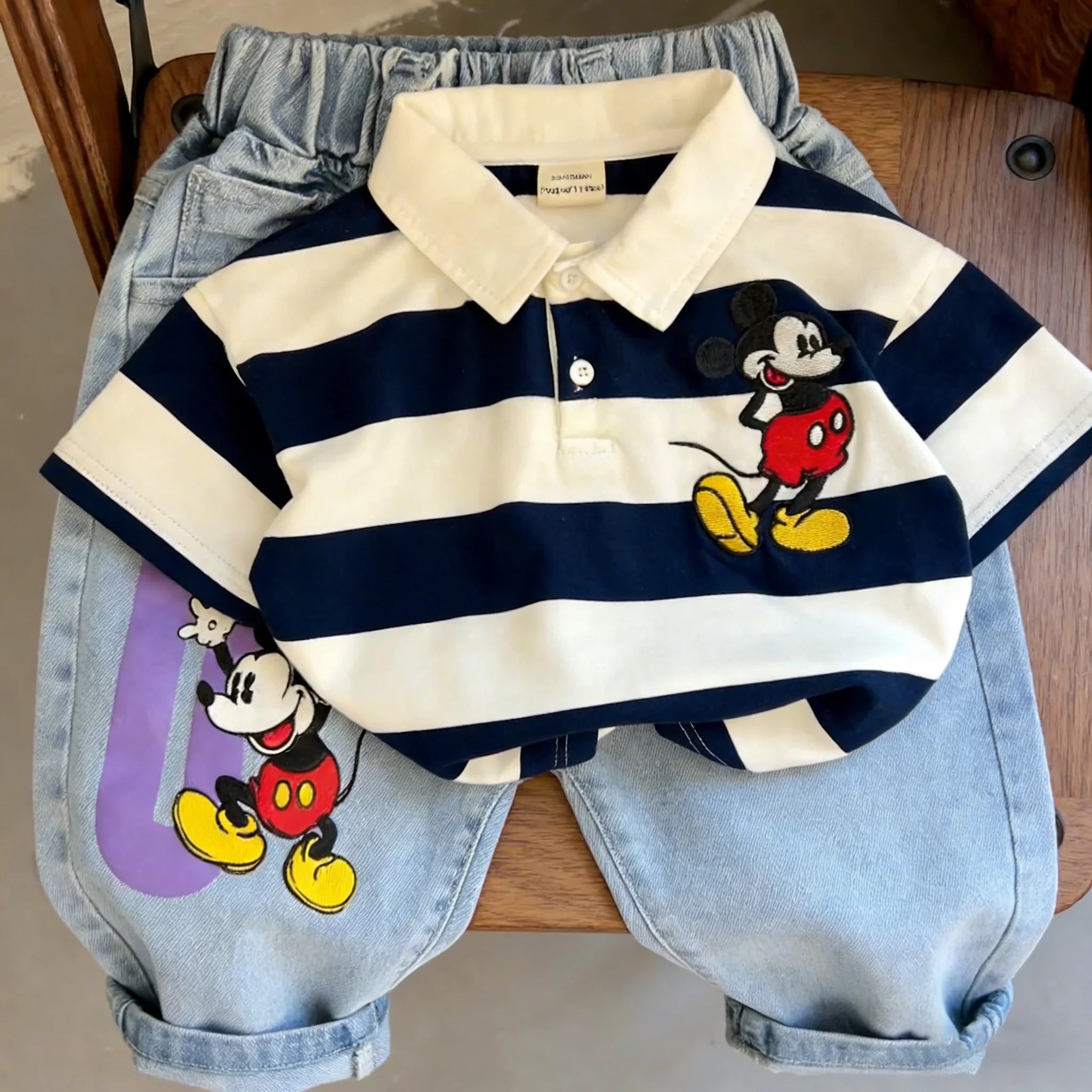 Mickey Denim Set