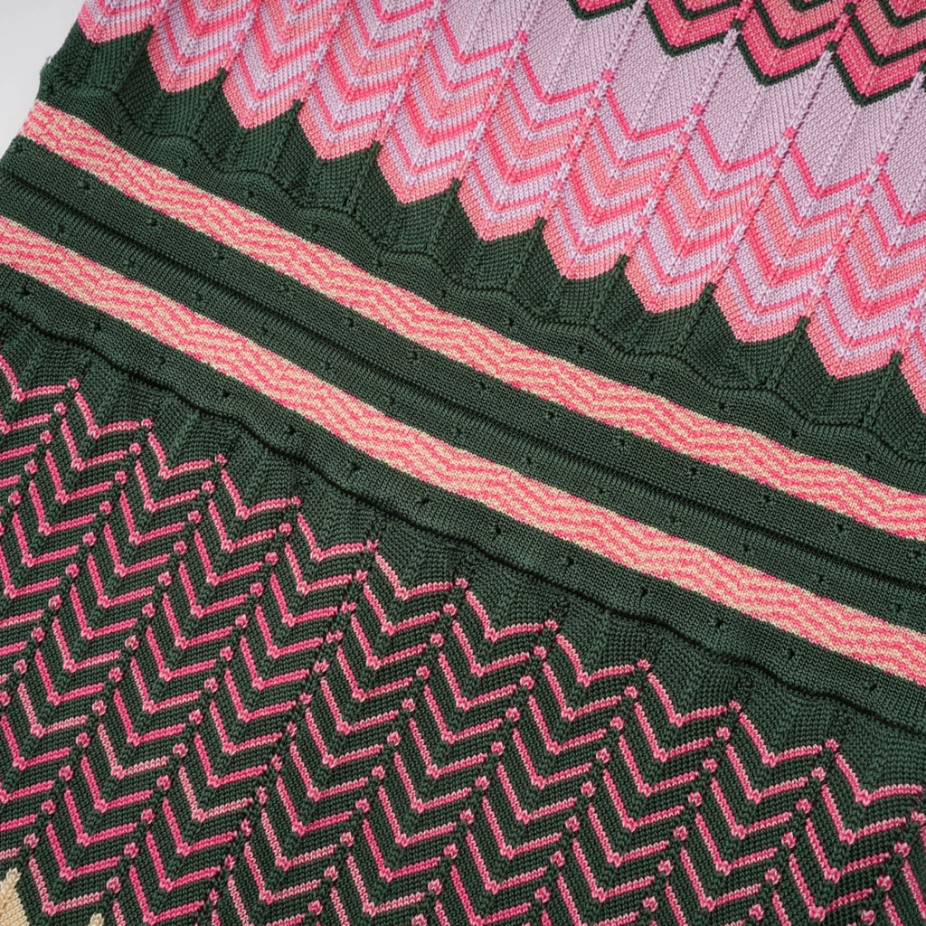 Zigzag Knit Dress