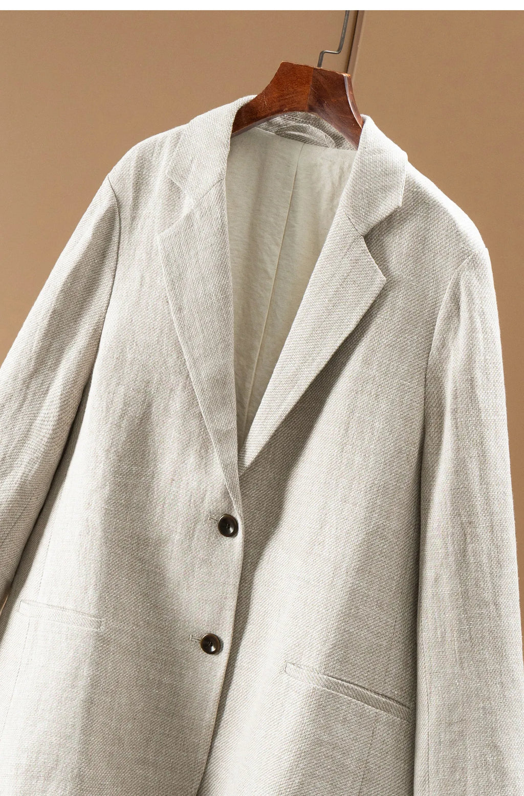 Linen Silhouette Blazer