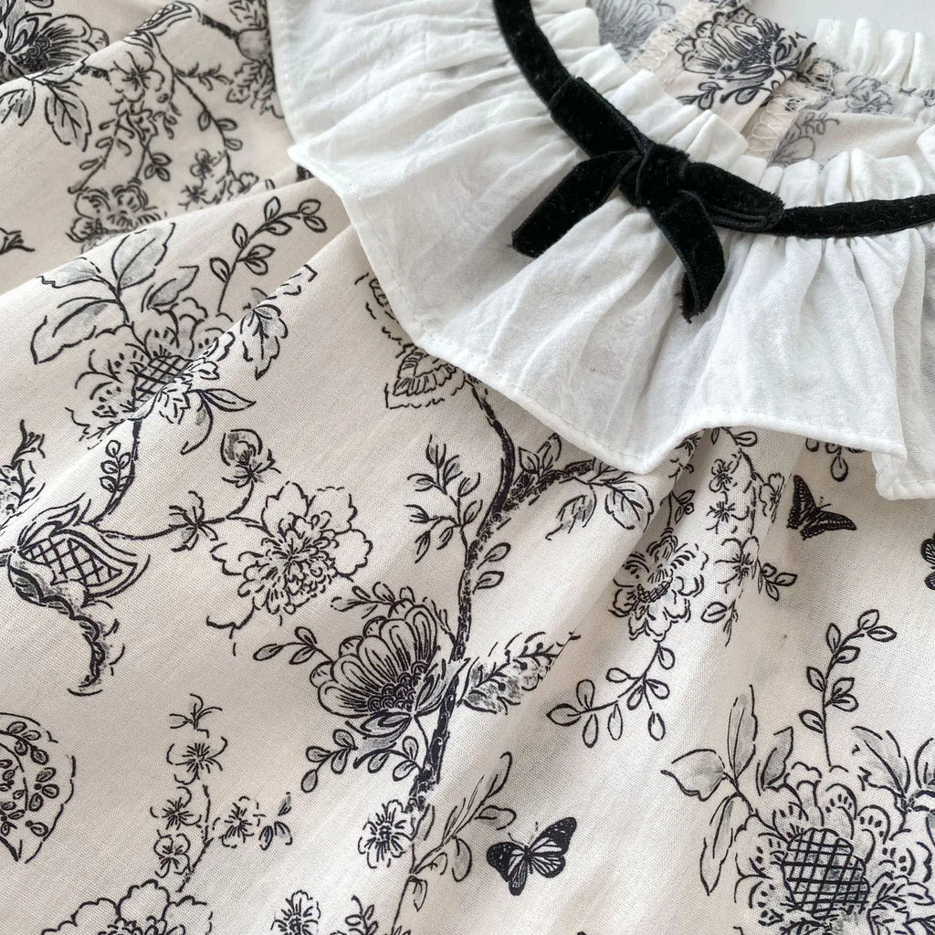 Lace Trim Baby Set
