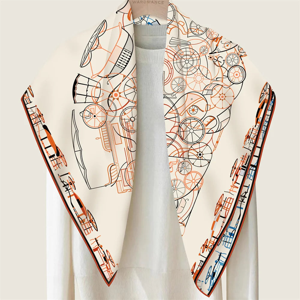 Rider Silk Scarf