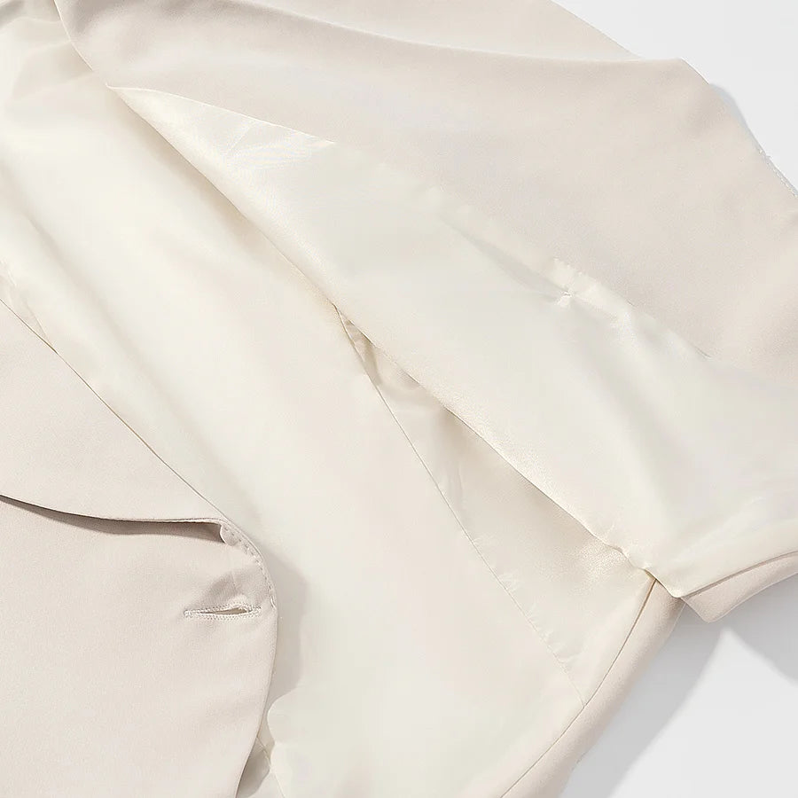 Wide Leg Suit Set