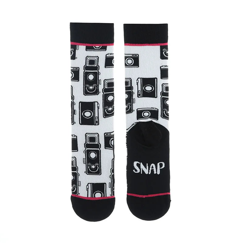 Nature Print Socks