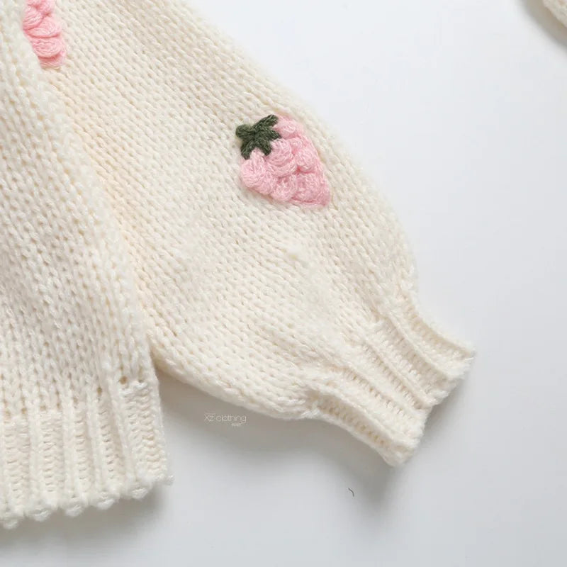 Strawberry Cardigan
