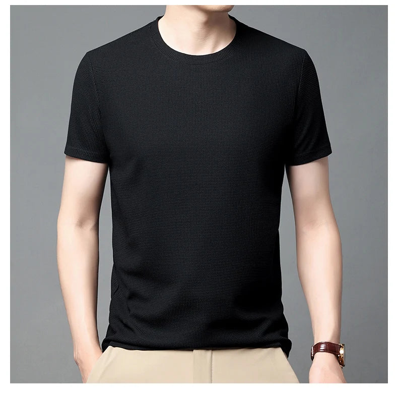 Waffle Knit T-Shirt
