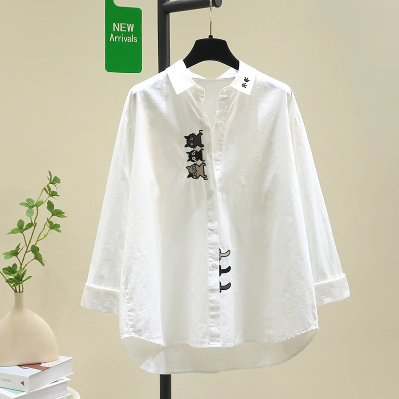 Cute Cotton Blouse