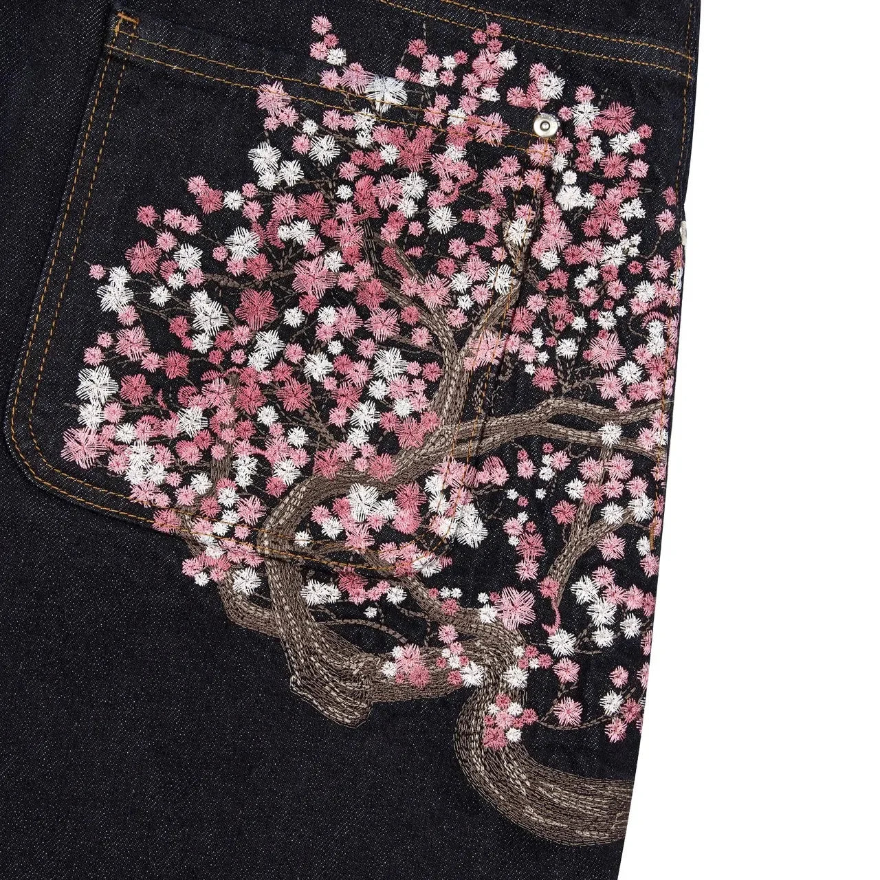Sakura Drift Baggy Jeans