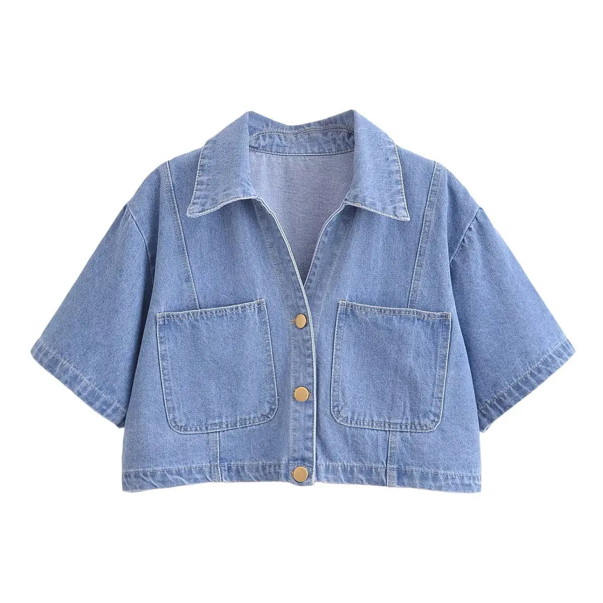 Denim Duo Set