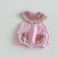 Watermelon Plaid Dress