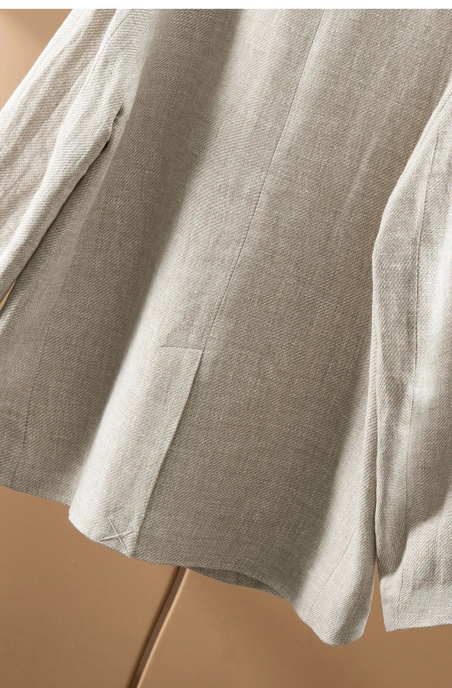 Linen Silhouette Blazer