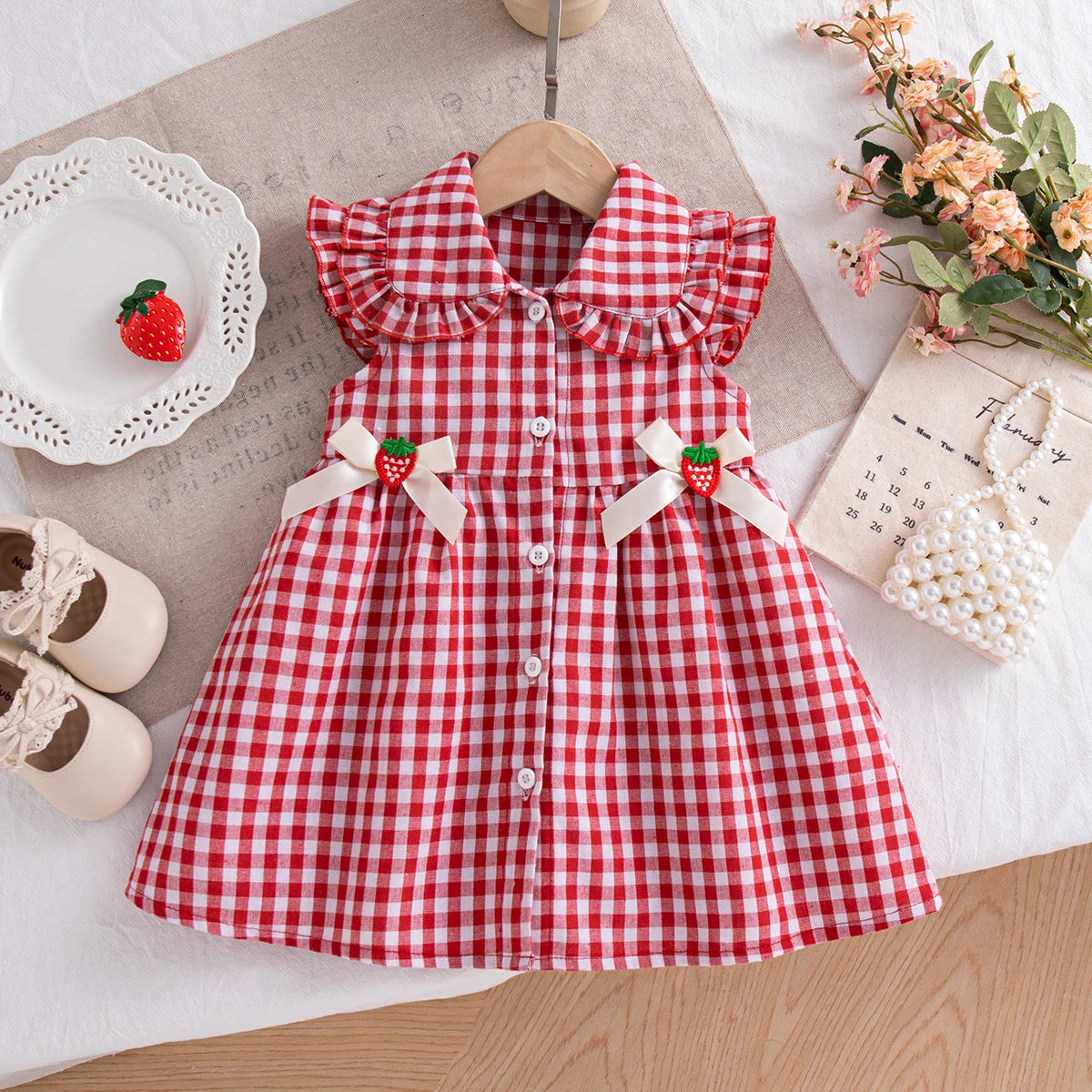 Sleeveless Cotton Dress