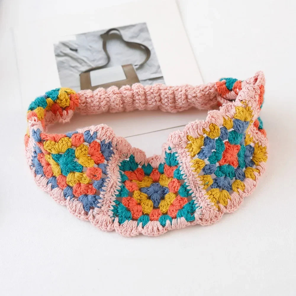 Floral Knit Headband