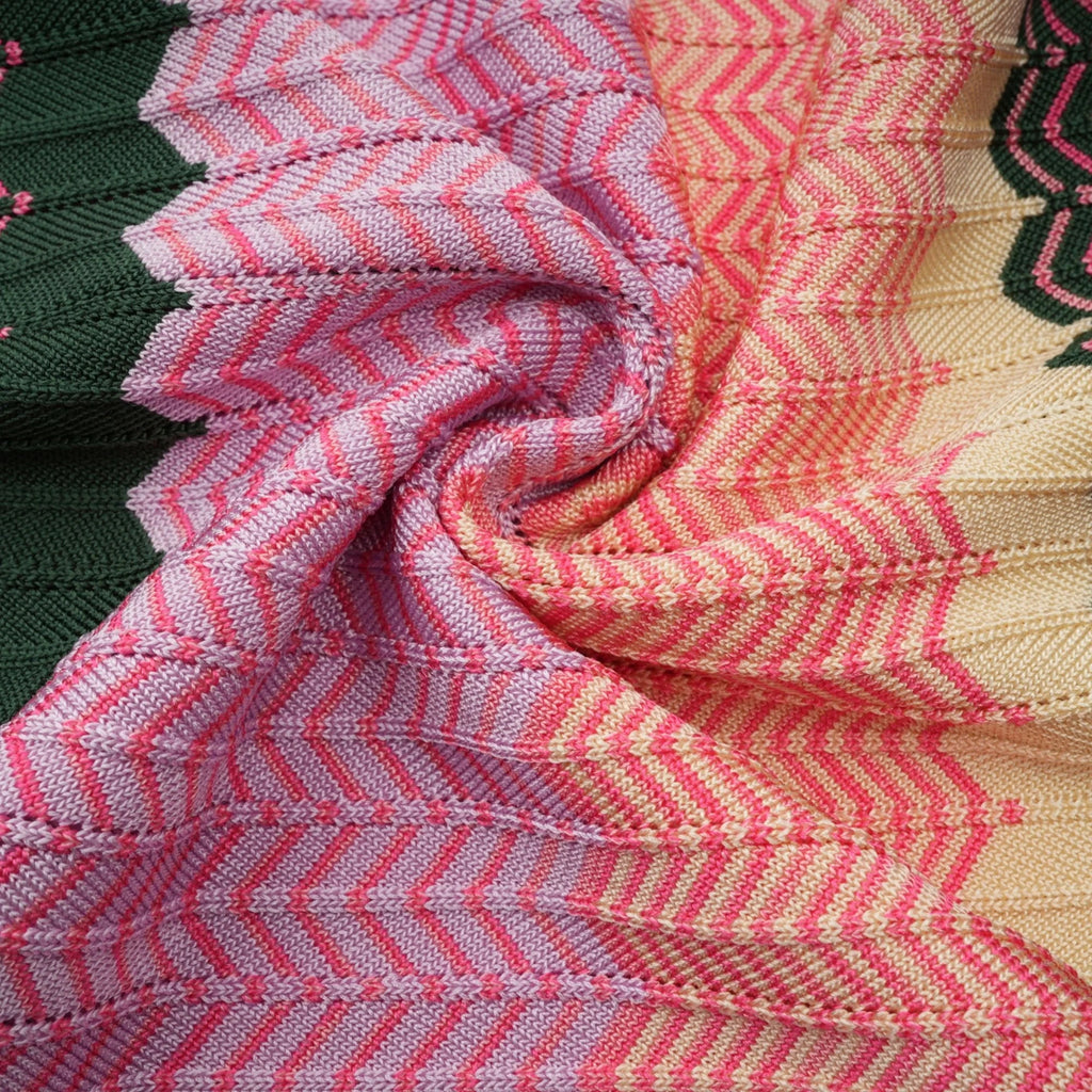 Zigzag Knit Dress