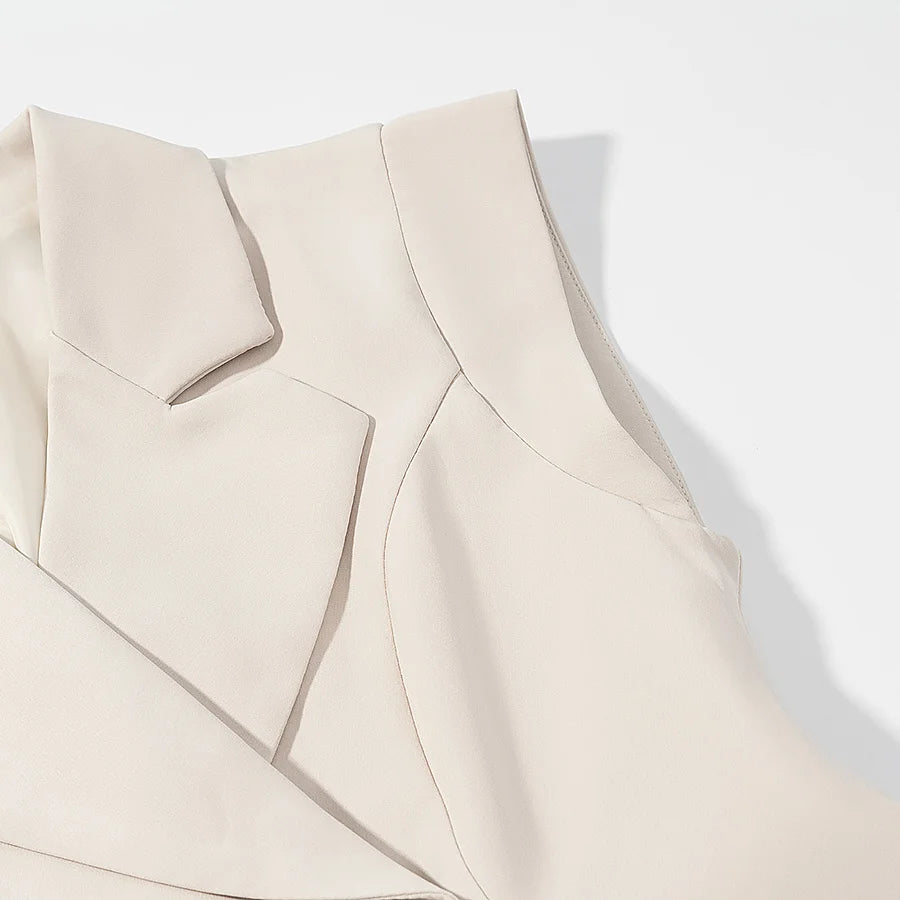 Wide Leg Suit Set
