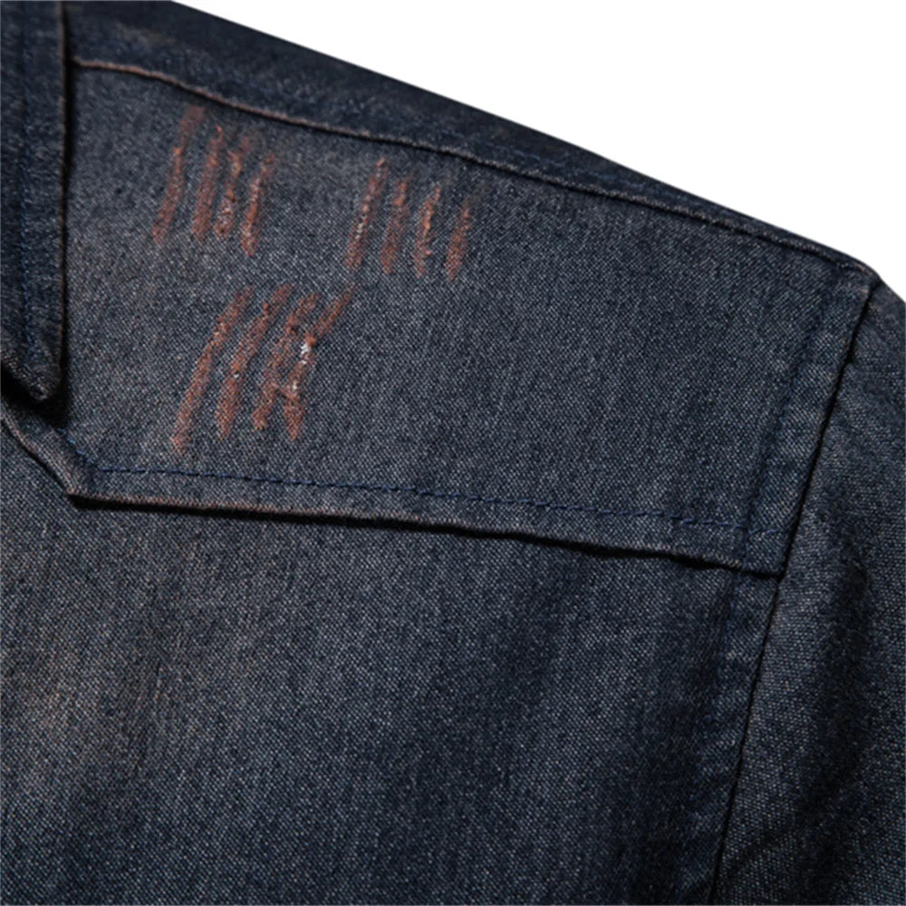 RivetFlex Denim Shirt