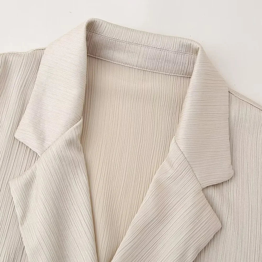 Wrinkle Suit Set