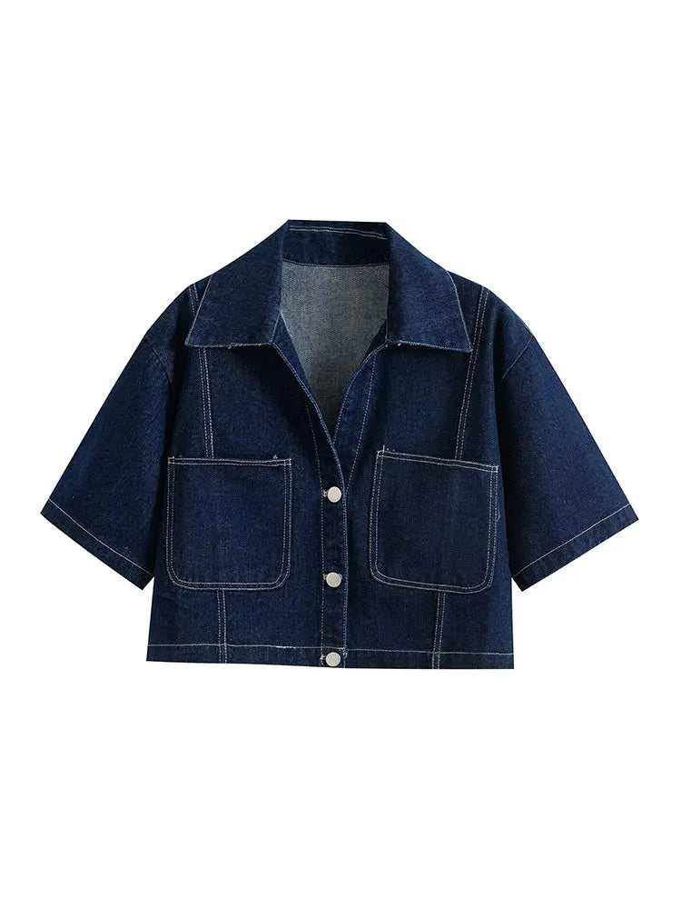 Denim Duo Set