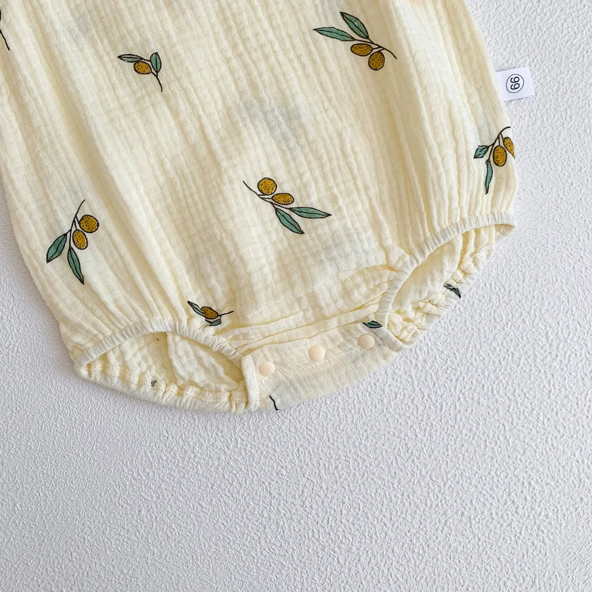 Wrinkle Cotton Romper
