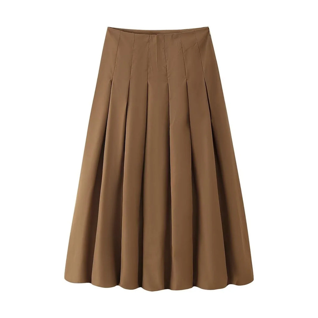 Pleated Skirt Set