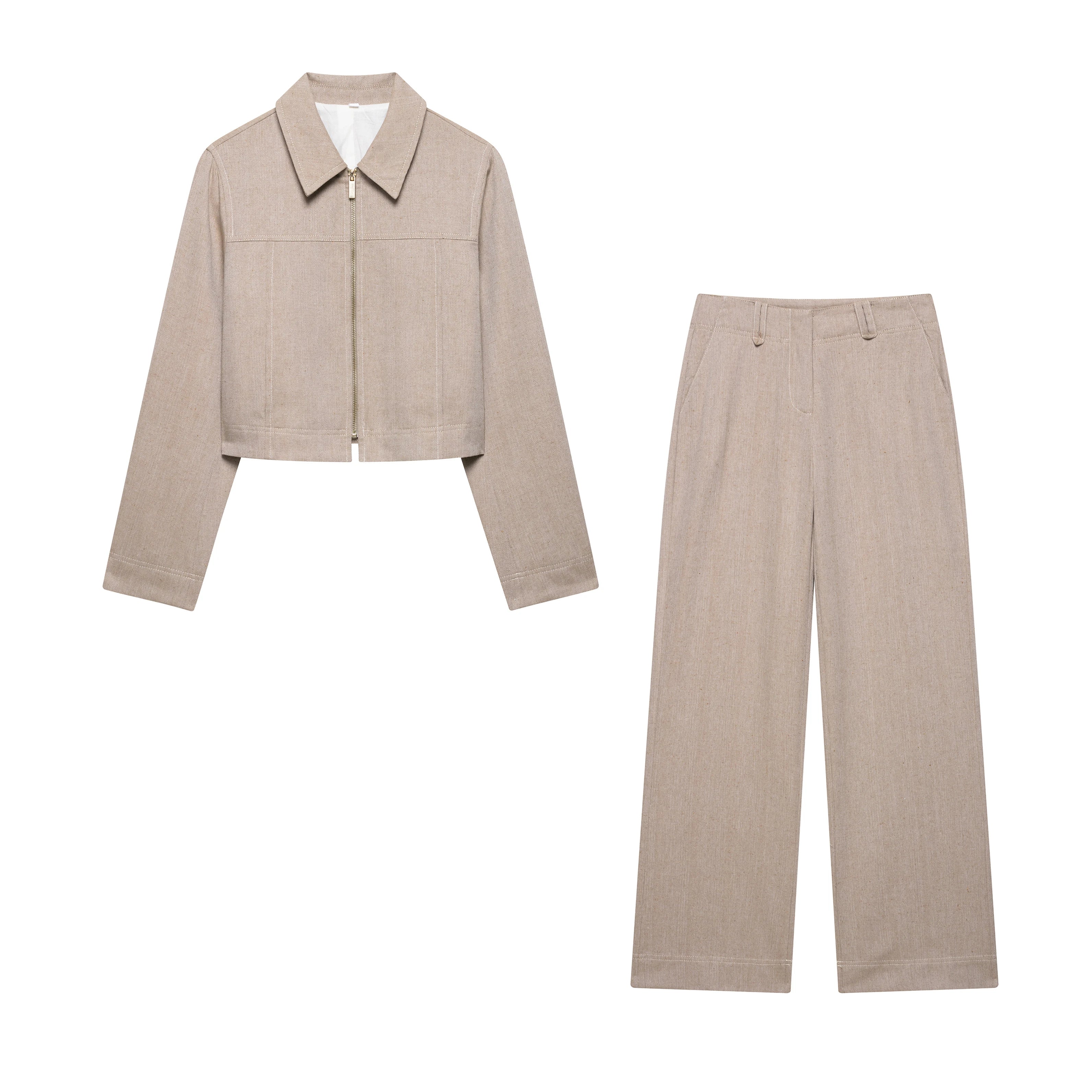 Refined Khaki Set