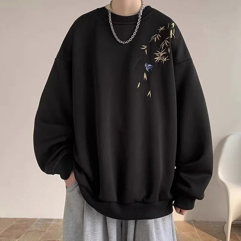 Aviary Print Sweatshirt