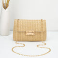 Straw Chain Bag