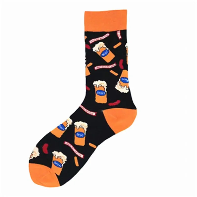 Nature Print Socks