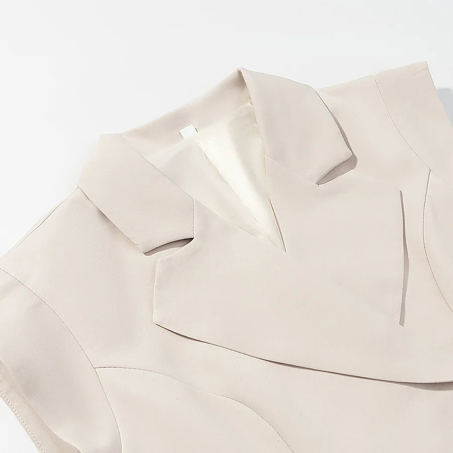 Wide Leg Suit Set