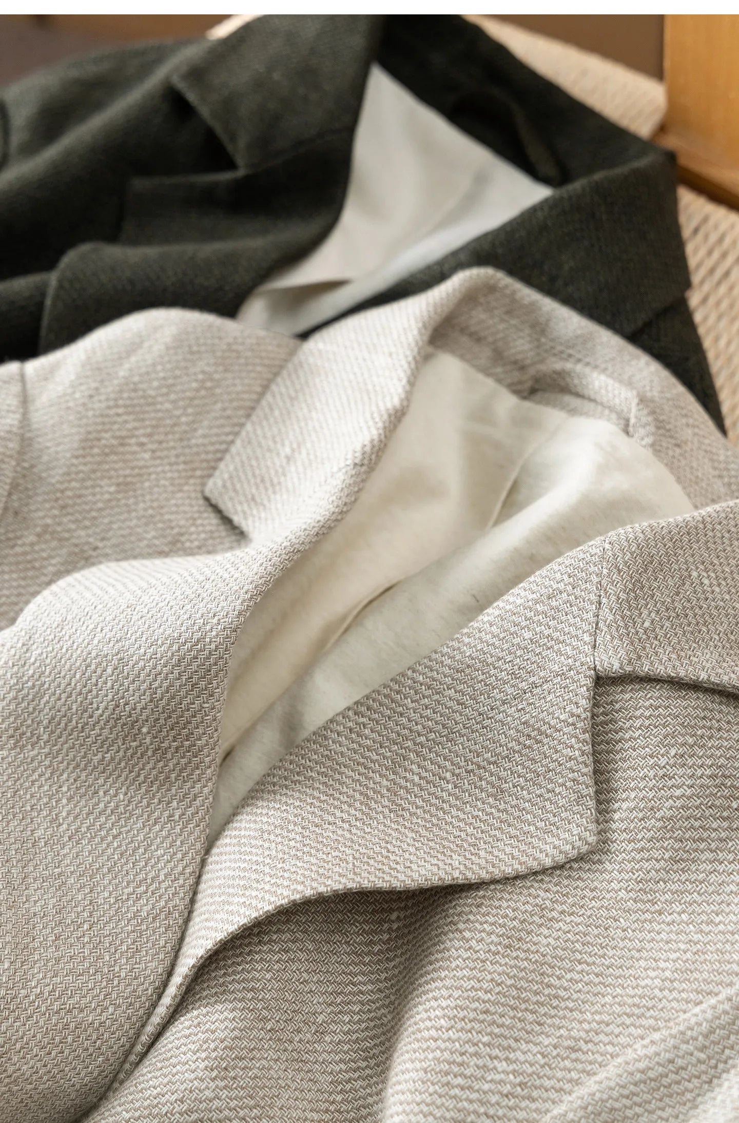 Linen Silhouette Blazer