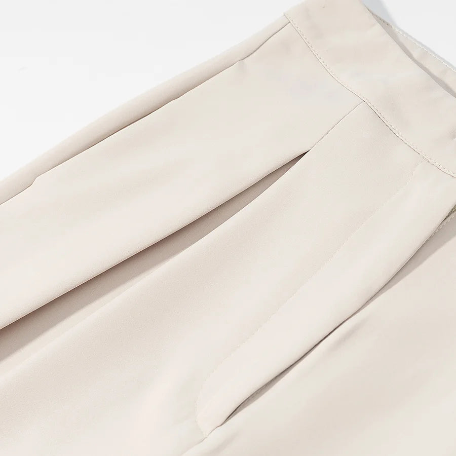 Wide Leg Suit Set