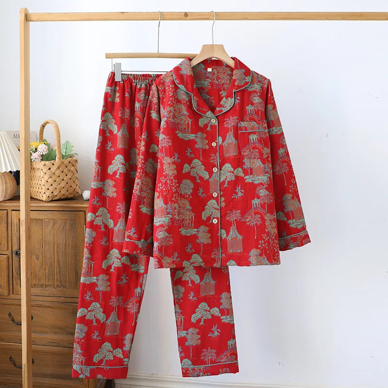 Floral Cotton Lounge Set